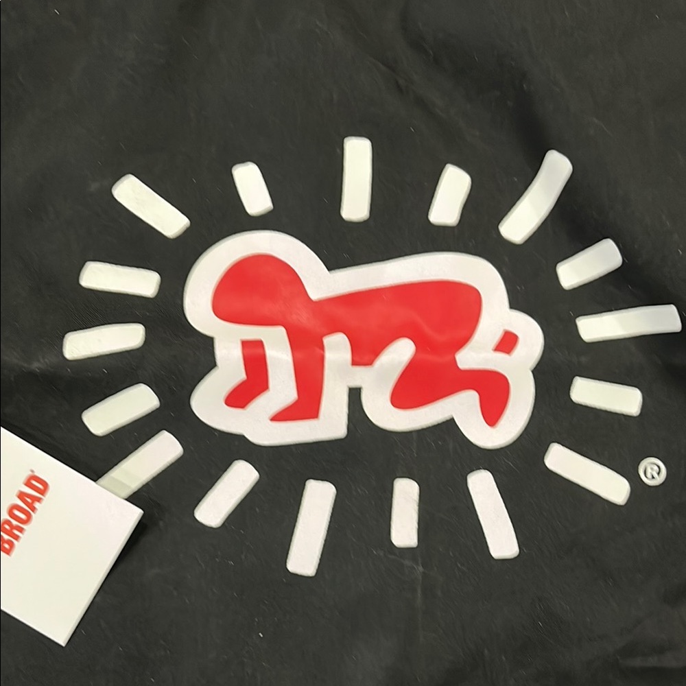Keith Haring ‘Radiant Baby’ Backpack With Drawstr… - image 4